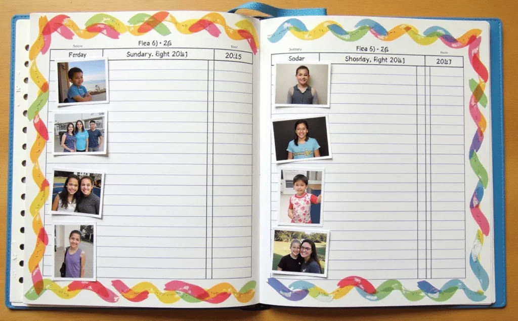 Teachers Attendance Register Cover Decoration