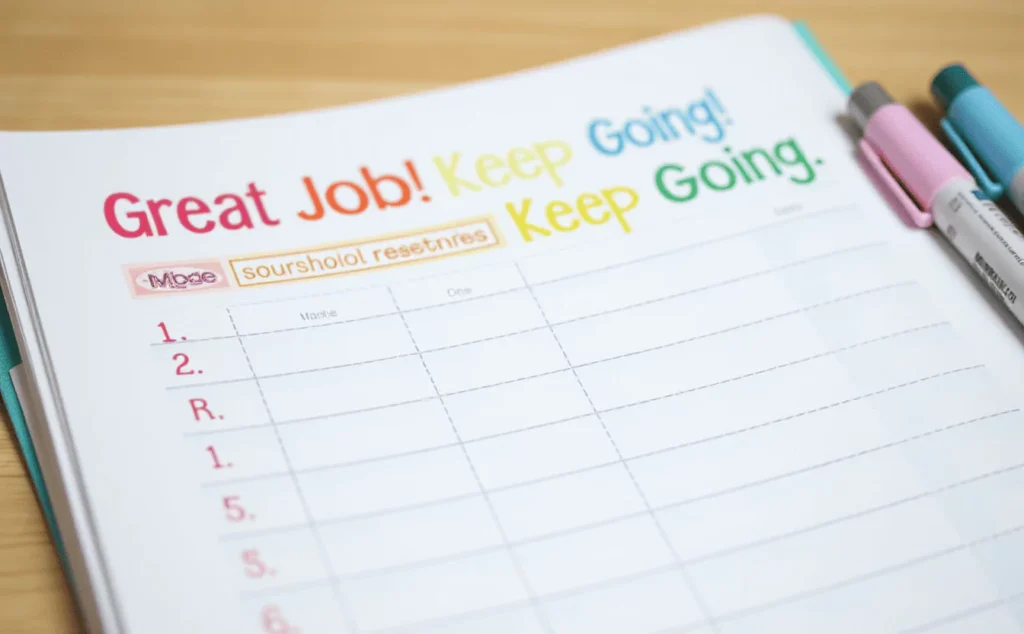 Teachers Attendance Register Cover Decoration